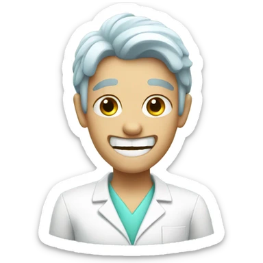 A fairy dentist sticker