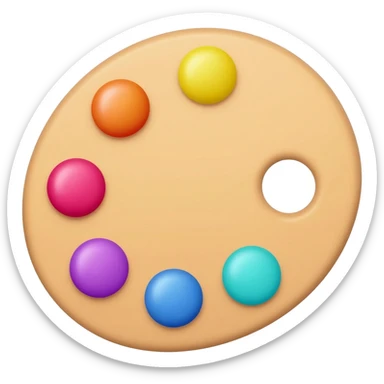 Paint Emoji sticker