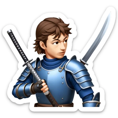 Samurai Defender sticker