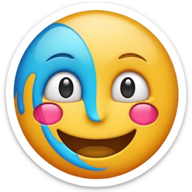 new label emoji sticker