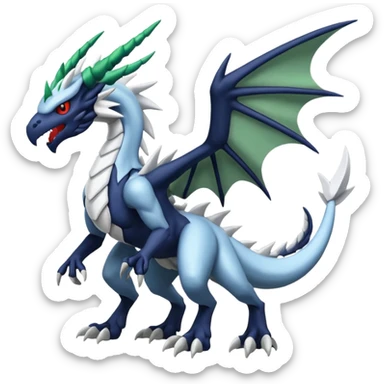 Reshiram-Kyurem-Darkrai-Scyther-fusion  sticker