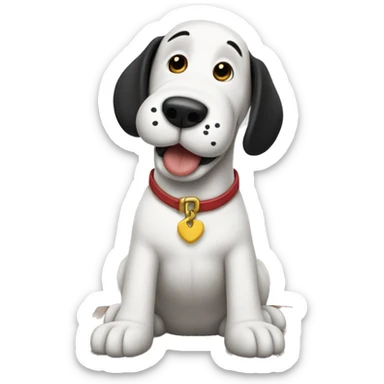 Perro snoopy sticker