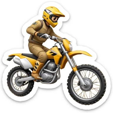 Moto trail sticker