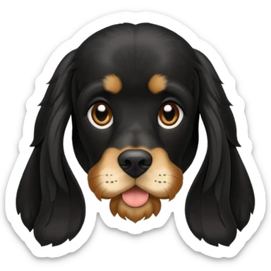 Russian Cocker Spaniel sticker