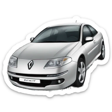 One Renault Laguna Coupe V6 sticker