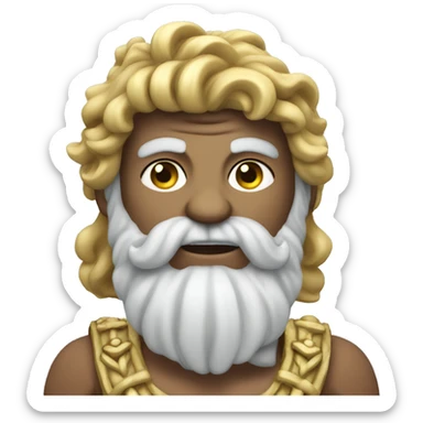 Poseidon god sticker