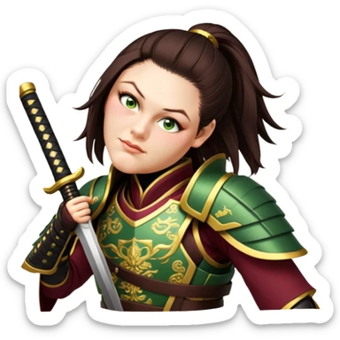 Samurai Leader sticker