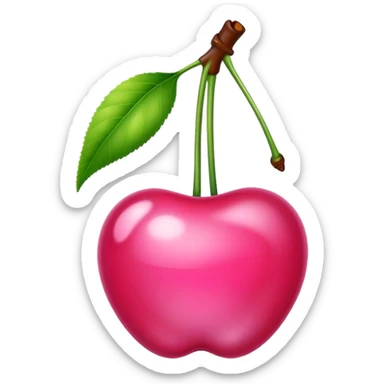 Pink cherry’s  sticker