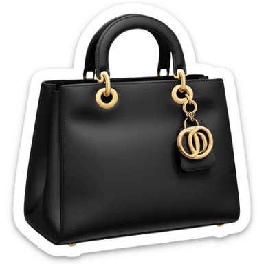Dior bag sticker