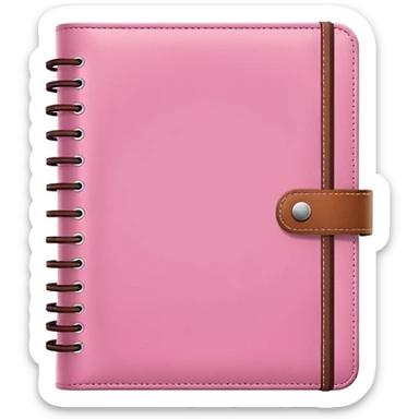 Pink planner sticker