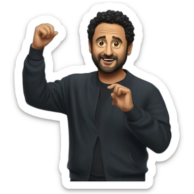 cyril hanouna tyran sticker