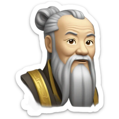 confucius sticker