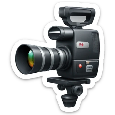 video camera sticker