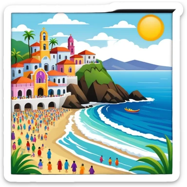 Costal de semana santa sticker