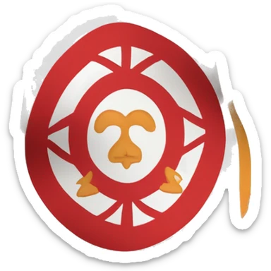 Syriac Aramaic flagg sticker