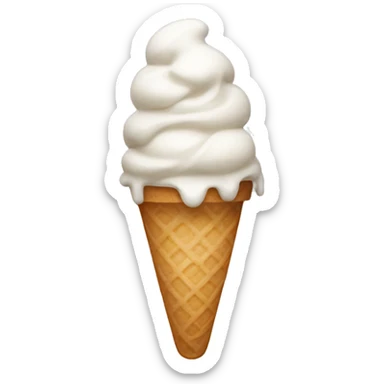ICE cream sticker