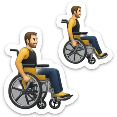 Echenique-wheelchair sticker