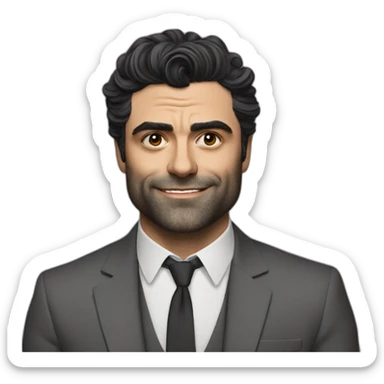 Oscar Isaac sticker