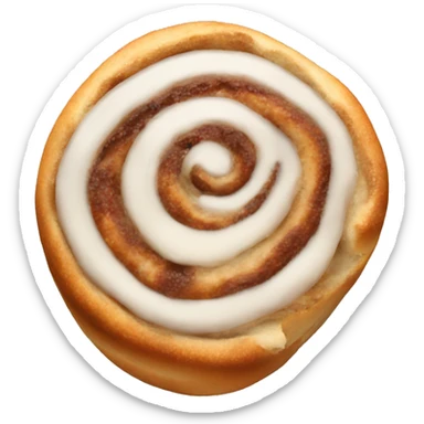 Cinnamon roll sticker