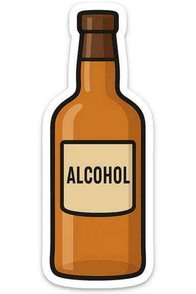Alcol sticker