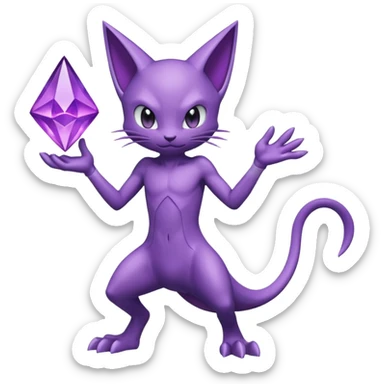 Purloin-Mewtwo-Delcatty-Sableye-fusion sticker