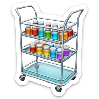 Muha meds cart sticker