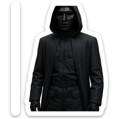 Squid Game Season 2, the Front Man character, clear depiction, individual character, no specific art style sticker