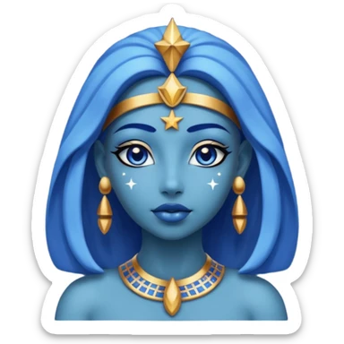 Nut from Egyptian Gods sticker