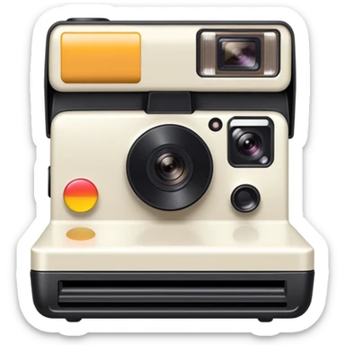 polaroid camera printing picture sticker