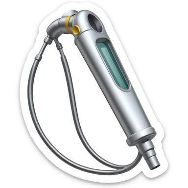 Mac or Miller laryngoscope  sticker