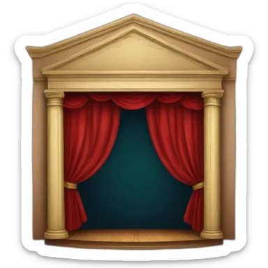 THEATRE sticker