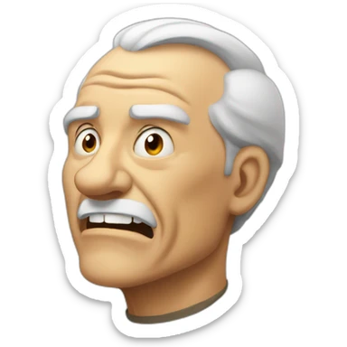 old man yells at vitess sticker