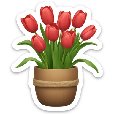 Tulips sticker