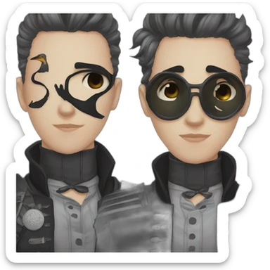 Kaz Brekker six of crows sticker