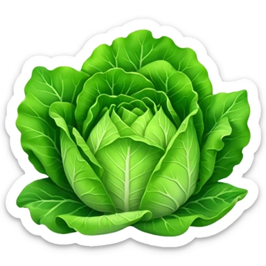lettuce leafs sticker