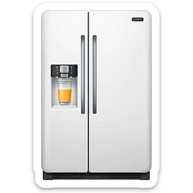 refrigerator  icon sticker