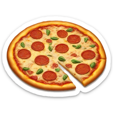 Pizza sticker