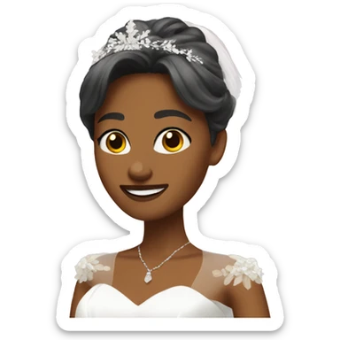 Bride sidekick robin  sticker