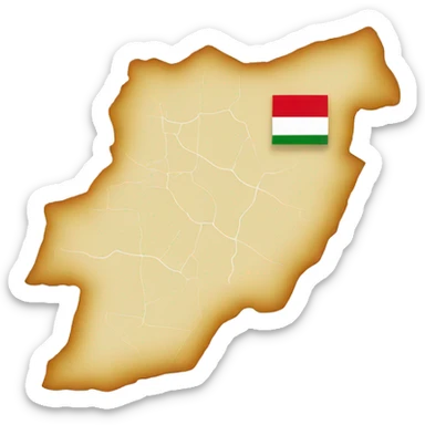 map of lebanon sticker