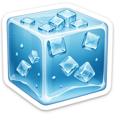 Freezing sticker