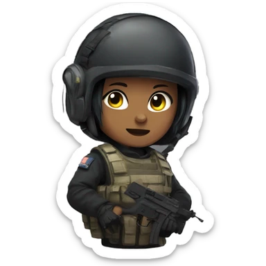 Jynxi playing rainbow six seige sticker