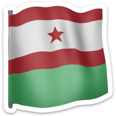 Flag of Free Syria sticker