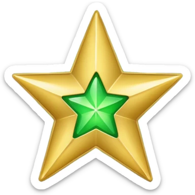 Emogie of verified  of star of 24 and tick  sticker