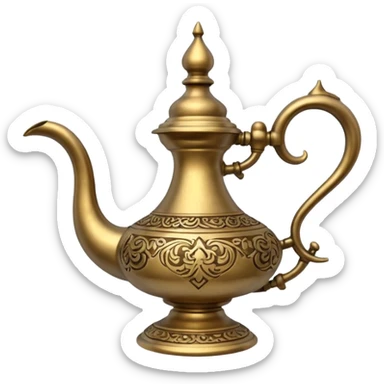 Genie Lamp sticker