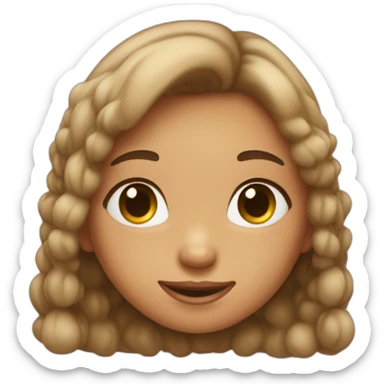 Cute happy birthday little sister  sticker