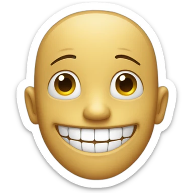 Tarful smile sticker