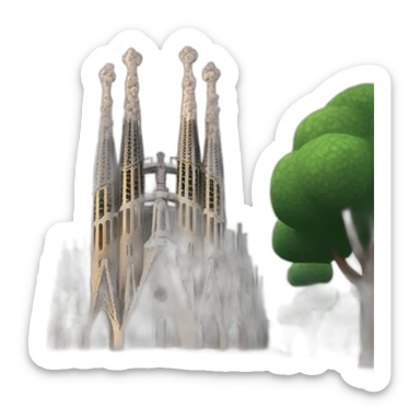 sagrada familia sticker