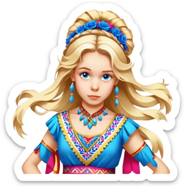 Traditional Dancer sticker
