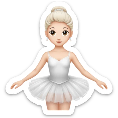 Ballerina sticker