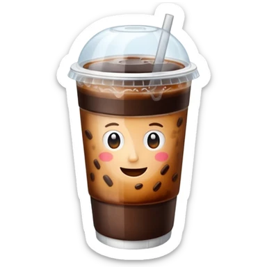 ice americano for to-go sticker